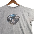Harley Davidson XL Grey Eagle Wolf Southside Virginia Beach Dealer T Shirt 2005