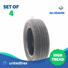 Set Of 4 Used 22560r17 Firestone All Season Firestone 99t - 8-9.532 Set Of 4 Used 22560r17 Firestone All Season Firestone 99t - 8-9.532