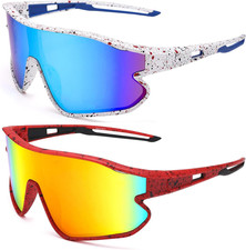 Kids Baseball Sunglasses - Youth Baseball Sunglasses for Boys Girls - Sports Sof