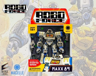 Robo-Force Maxx 89 Action Figure 2024 Wave 2 Edition Nacelle Toys - BRAND NEW