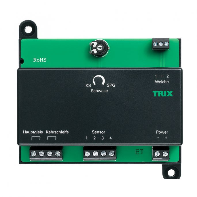 Module Trix 66846 pour inverser la polarité des boucles de retournement
