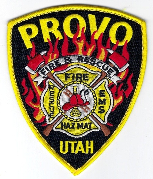 UTAH - Provo Fire & Rescue Dept. - [New Style - Shoulder Patch]