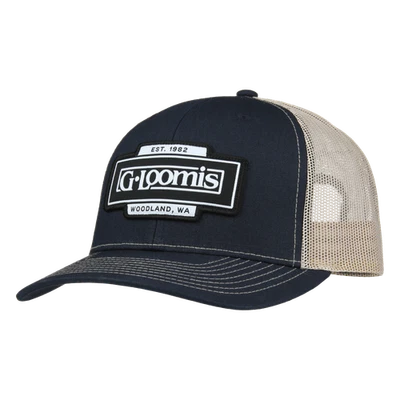 G. Loomis Originial Trucker Cap Color - Navy-Khaki Size - One Size Fits Most ...