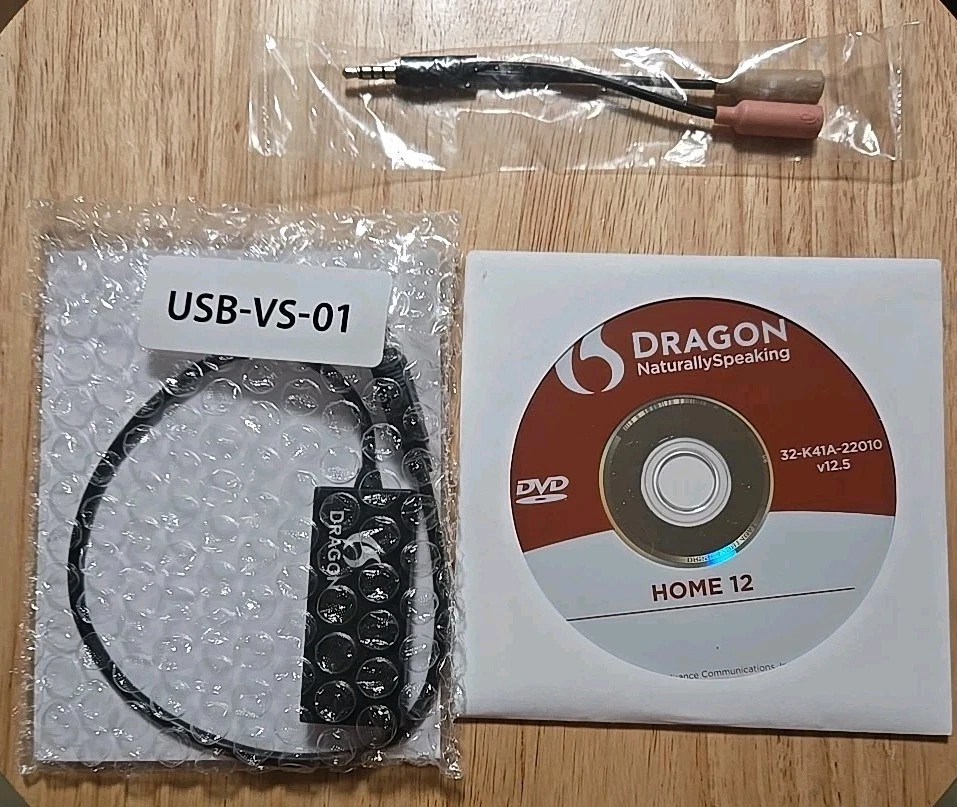 Nuance Dragon Naturally Speaking Version 12 Home Ed Wired Headset - Image 3 of 4