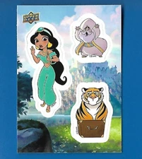 2018 Upper Deck Disney Princess Sticker Card- Jasmine/Sultan/Raja, Aladdin #5