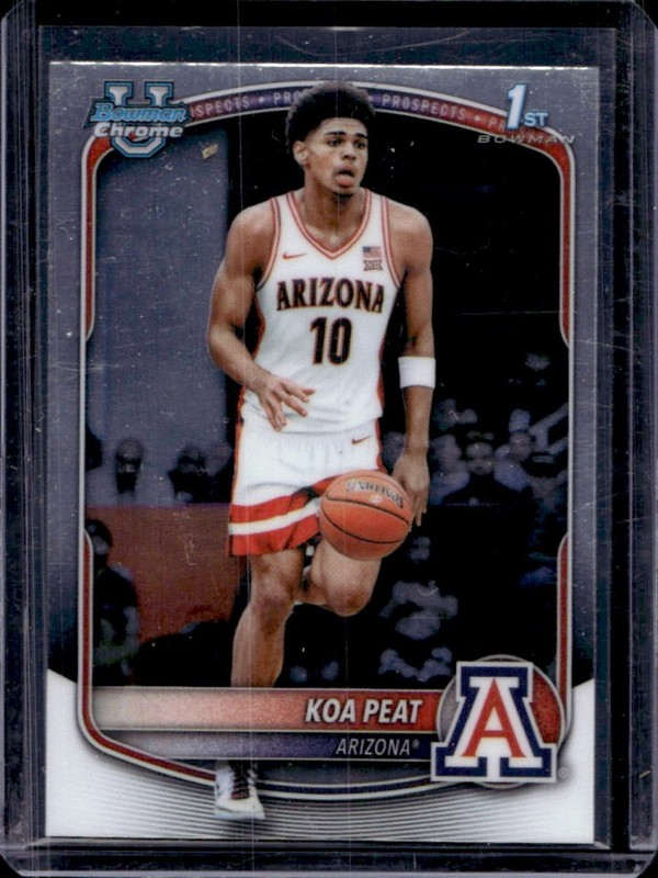 2025-26 Bowman Koa Peat Chrome 1st Prospect #BCP-3 Wildcats