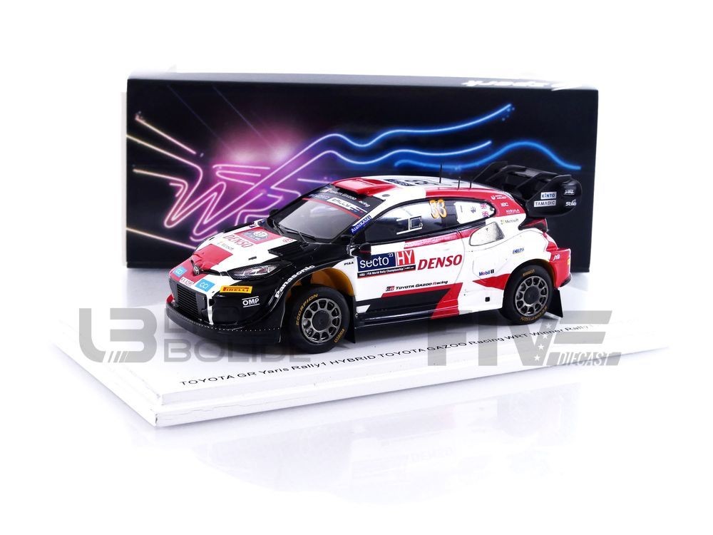 SPARK 1/43 - TOYOTA GR YARIS RALLY1 HYBRID- WINNER FINLAND RALLYE