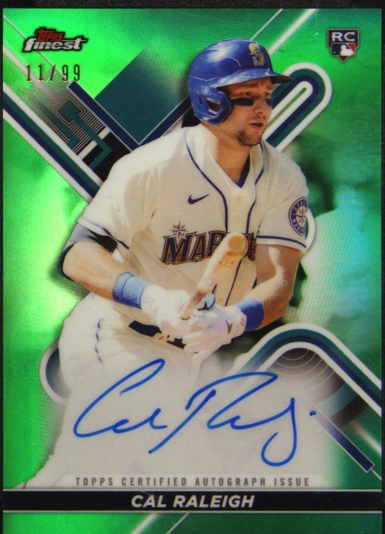 2022 Topps Finest - Cal Raleigh #FA-CR for sale | eBay