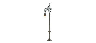 BRAWA 84064 HO Scale Berlin Street Lamp Height 112 Mm With LED Light