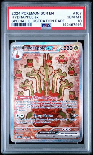 Pokemon Hydrapple EX 2024 Stellar Crown 167/142 PSA 10