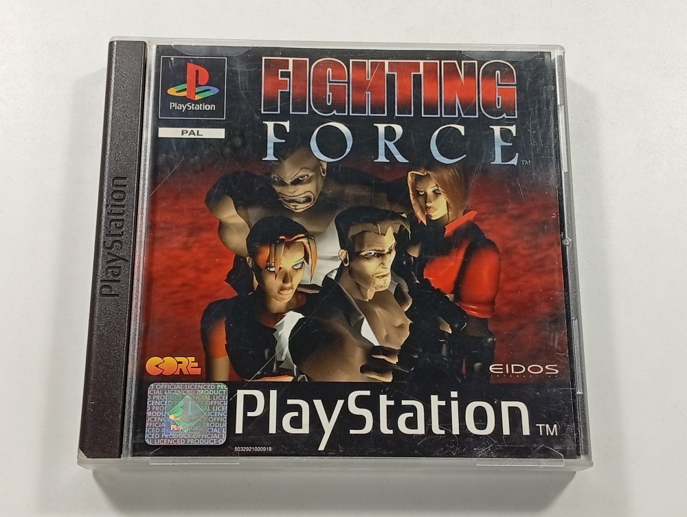 FIGHTING FORCE SONY PLAYSTATION 1 (PS1) PAL-EURO (COMPLETE - GOOD CONDITION)