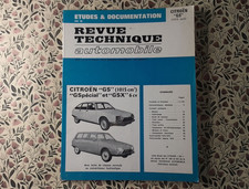 Revue technique Citroen GS
