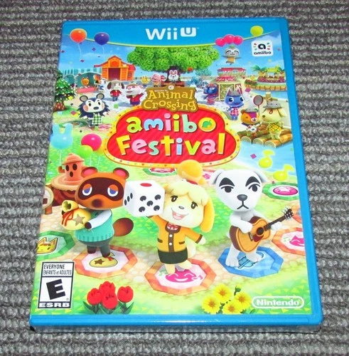 Animal Crossing: Amiibo Festival (Nintendo Wii U) Brand New / Fast Shipping