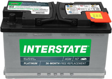 Automotive Battery 12V 80Ah Group Size H7, 94R 850CCA SLI AGM Automobile Repla