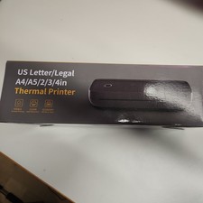 US Letter Legal A4 A5 2 3 4 in Thermal Printer Portable A80