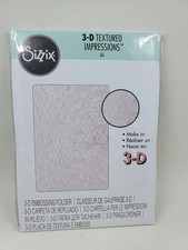 SI1 Sizzix 3D Textured Impressions A6 Doily Embossing Folder