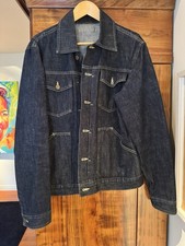 TWC, The Workerst Club,  Denim Jacket – Raw Indigo (Größe L)
