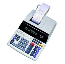 Sharp EL-1197PIII Heavy Duty Color Printing Calculator PLEASE READ