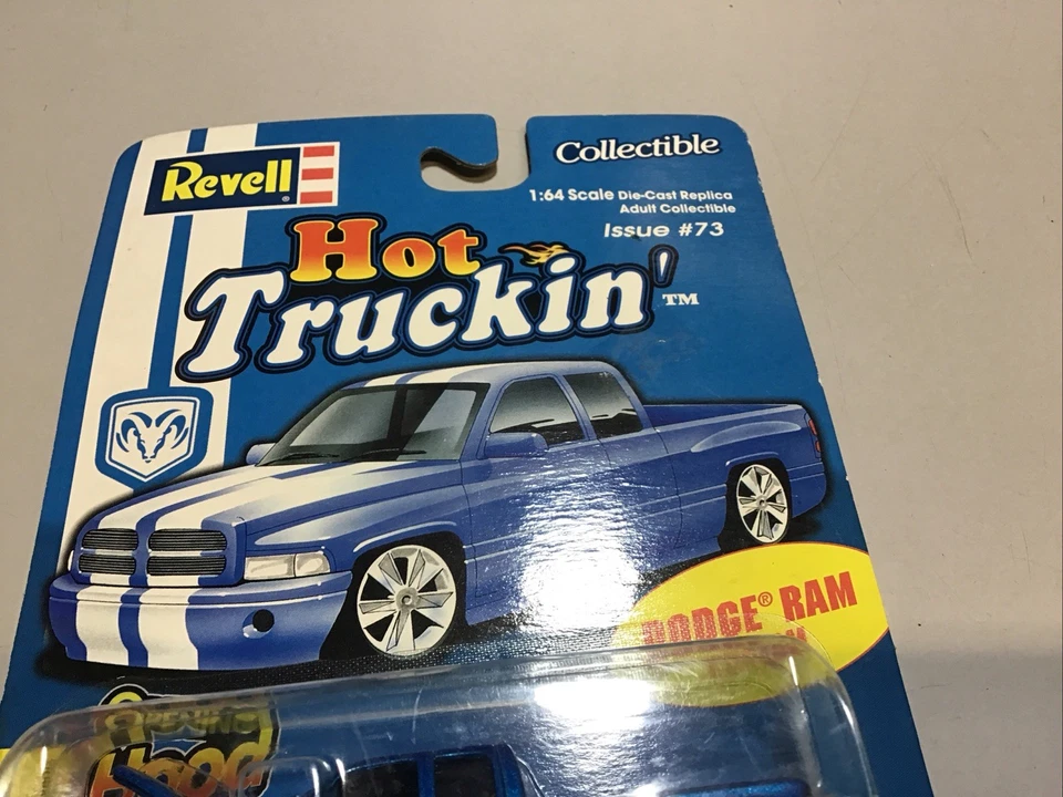 Camión Revell Hot en Dodge Ram personalizado #73 coleccionable para adultos escala 1:64 Foto 3 de 4