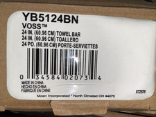 YB5124BN MOEN VOSS TOWEL BAR 24" W/ MOUNTING HARDWARE