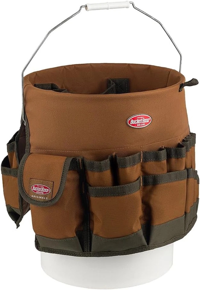 The Bucketeer Bucket Tool Organizer Brown 10030 Heavy Duty Storage - Image 4 of 4
