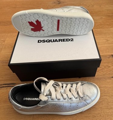 Dsquared2 Sneaker - Farbe Silber   NEU mit Etikett   Größe 41