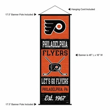 Philadelphia Flyers Room Banner Poster Art Canvas