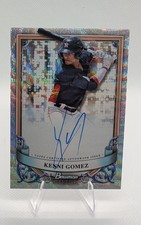 2024 Bowman Sterling Prospect Autographs Kenni Gomez #PA-KG Wave Refractor...