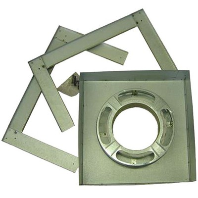 SWCB1412 14SQX 12 Round Ceiling Box W/ Plaster Guard