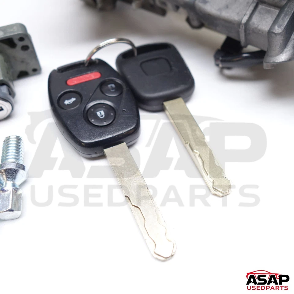INTERRUPTOR DE ENCENDIDO + CILINDRO CERRADURA PUERTA IZQUIERDA + 2 LLAVES ID46 EN HONDA CIVIC 2006-2011 Foto 4 de 4