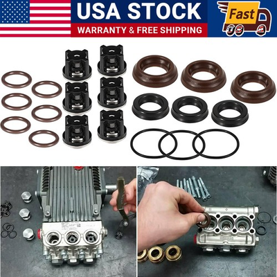 #ad #ad AR1828 Pump Check Valves Kit amp;AR1857 Pressure Washer Packing Kit For 18mm AR XR $52.16