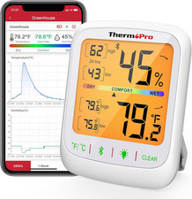 ThermoPro TP359 Bluetooth Hygrometer Thermometer, 260FT Wireless Re... Fast Ship