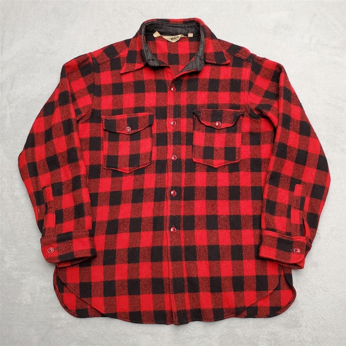 Buffalo Plaid Mens Plaid Overshirt Wrangler Men's Fleece Buffalo