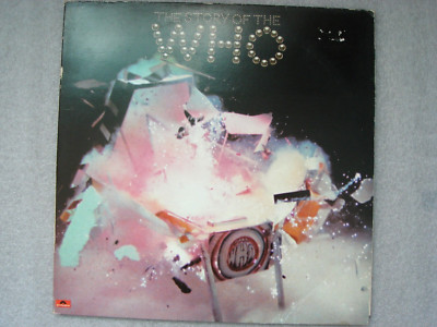 Y5-THE WHO-THE STORY OF THE WHO UK 2xLP-1976-NM- Substitute/ Pinball Wizard-UNP