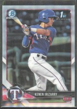 2018 Bowman Draft Chrome Refractor 1st Kenen Irizarry MLB #BDC-140