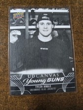 2023-24 Upper Deck UD Canvas Young Guns Black and White #C388 Tyler Angle
