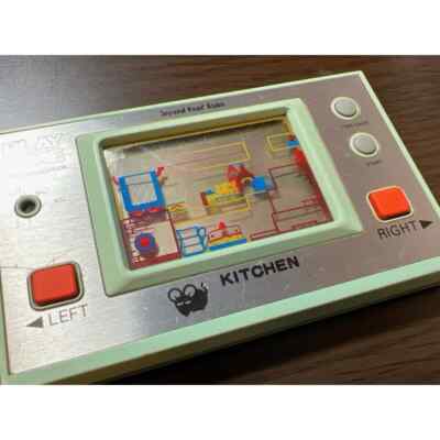 低価，最新作】 【激レア】 PLAY&TIME LCD-GAME KITCHEN 調理場