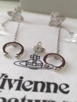 Vivienne Westwood Earrings HENRIETTE Drop Silver NO BOX [EJ387 | eBay