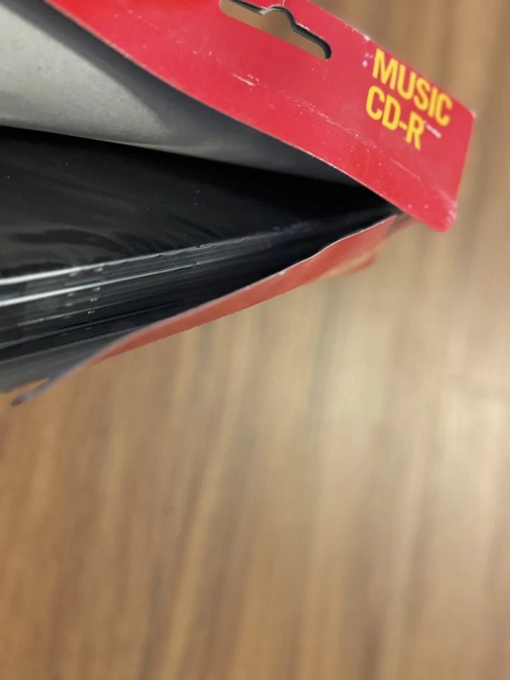 New 5 Pack Slim Jewel Cases Memorex Recordable Music CD-R 700MB 80 Min 40x NOS - Image 3 of 3
