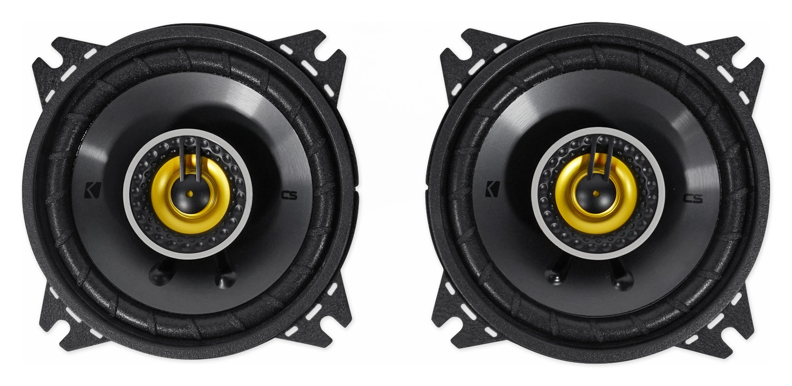 4 KICKER 46CSC44 - 4 300-ваттных 4-омных 2-полосных автомобильных Аудио-коаксиальных динамика CSC44