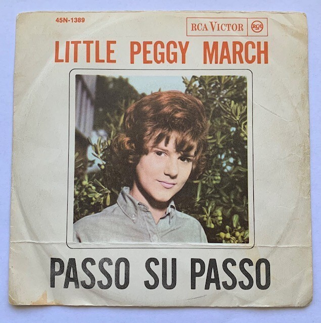 LITTLE PEGGY MARCH-RCA VICTOR-CARILLON-PASSO SU PASSO-7