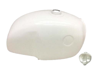 BMW R100 RT RS R90 R80 R75 WHITE PAINTED ALUMINIUM PETROL TANK