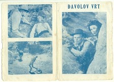 Yugoslavia, Original Movie program, Garden of Evil, 1954, Gary Cooper