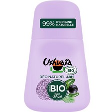 lot 3 Déodorant Bille Bio 48h Açaï USHUAIA 50 ml