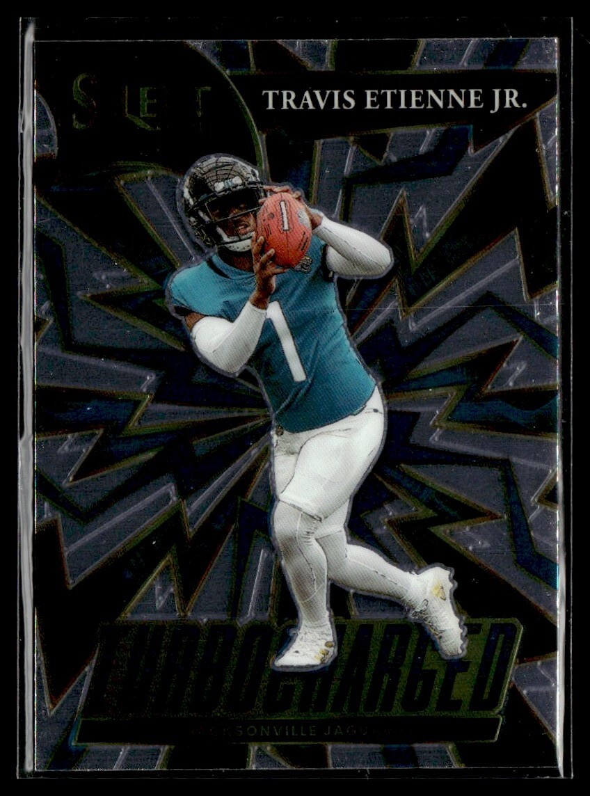 2021 Panini Select Turbocharged Travis Etienne Jr. Jacksonville Jaguars #TUR-7