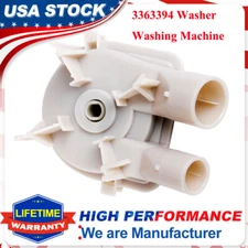 3363394 3352293 Washer Water Drain Pump Part Replacement For Whirlpool Kenmore