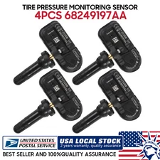 Complete Set of 4 68249197AA OEM TPMS Tire Pressure Sensors Kit For Ram Jeep US