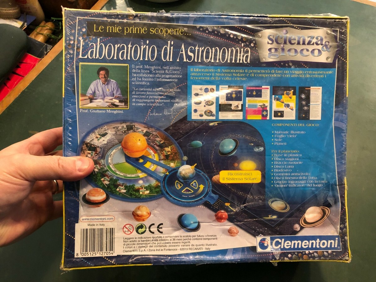 Laboratorio di Astronomia-Le mie prime scoperte-Scienza Gioco Clementoni