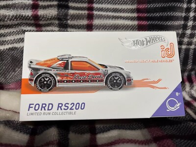 Hot Wheels ID Cars FORD RS200 , NEW!