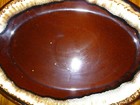 PFALTZGRAFF "Gourmet" Brown Drip  - Oval Platter - Rare -  Hard to Find.! — photo 2